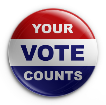 your vote counts